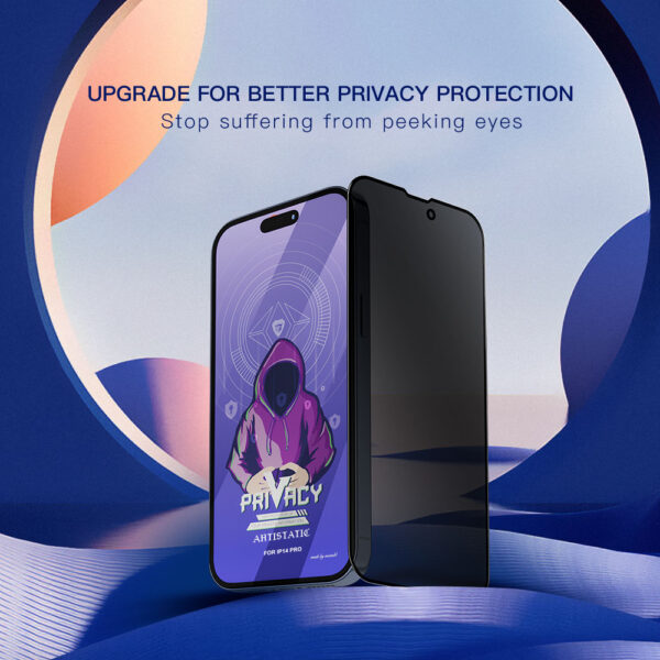 Mietubl Privacy Tempered Glass Screen Protector - Image 3