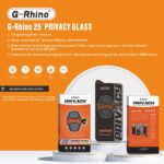 Grhino Privacy Tempered Glass Screen Protector for mobile phone - Image 5
