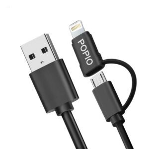 POPIO Type C to Type C PD Cable for Charging and Data Sync Compatible with Samsung and all android phones