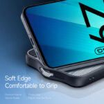 Premium Silicon Soft Framed Case with Clear Back Cover for iQOO Z9 5G - Image 3