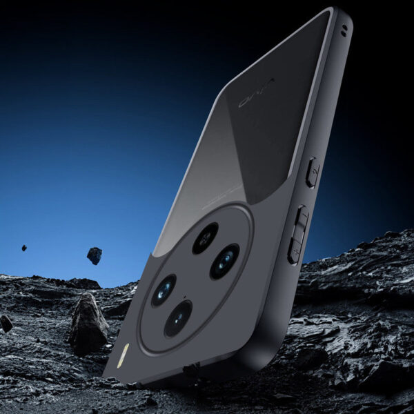 Premium Silicon Soft Framed Case with Clear Back Cover For Vivo X100 Pro 5G - Image 5