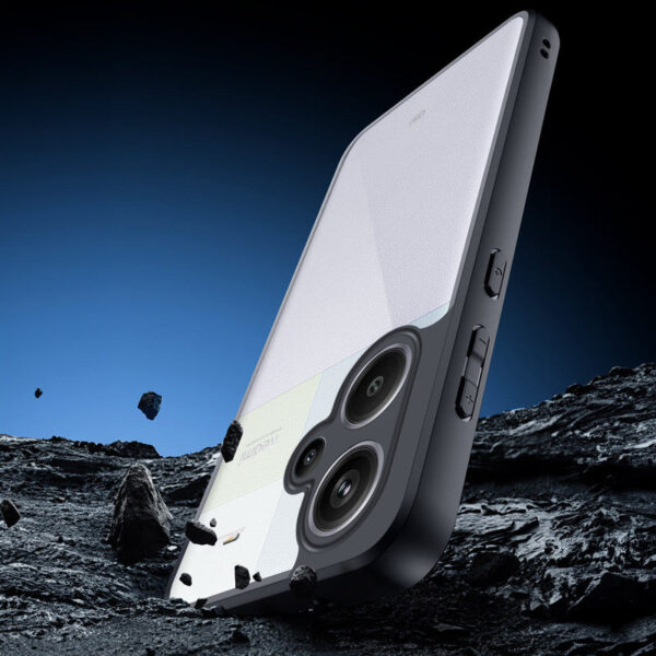 Premium Silicon Soft Framed Case with Clear Back Cover for Redmi Note 13 Pro Plus 5G - Image 5