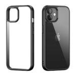 Premium Silicon Soft Framed Case with Clear Back Cover For Apple iPhone 12 - Image 2