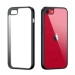 Premium Silicon Soft Framed Case with Clear Back Cover For Apple iPhone 7 - Image 2