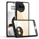 Premium Silicon Soft Framed Case with Clear Back Cover for Realme 11 5G