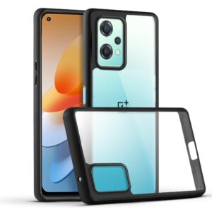 Premium Silicon Soft Framed Case with Clear Back Cover For OnePlus Nord CE 2 Lite 5G