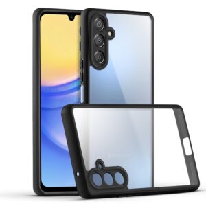 Premium Silicon Soft Framed Case with Clear Back Cover For Samsung A15 5G