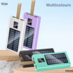 Ovista 18W Fast Charging 20000mAh Power Bank with Solar Panel & Digital Display (Multicolour, PRB054) - Image 4